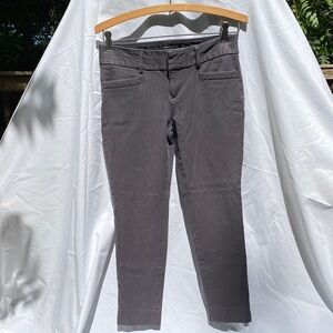 Banana Republic Gray Crop Pants Jackson Fit - Women’s 2P